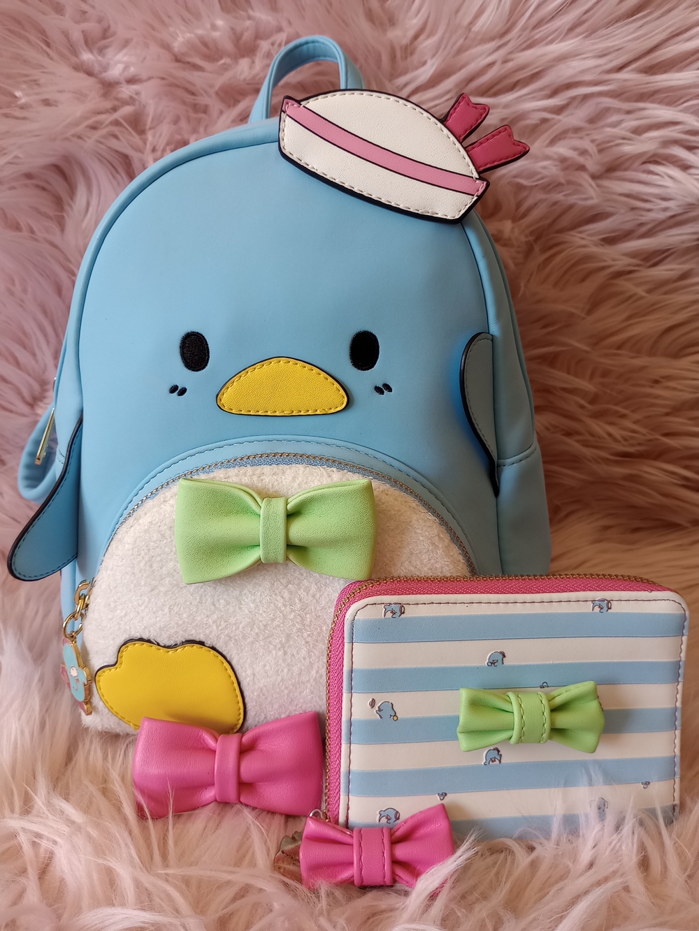 Sanrio Tuxedo Sam Cosplay Mini-Backpack & Wallet Set RARE! - Picture 15 of 15
